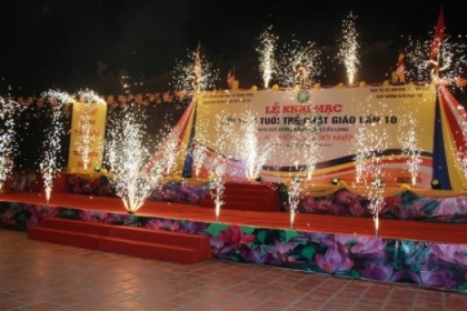 Tưng bừng đêm lửa trại, văn nghệ Hội trại Tuổi trẻ Phật giáo lần 10